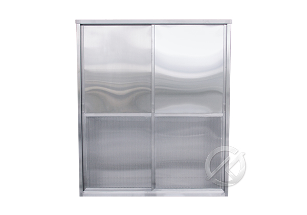 不鏽鋼衣櫃-滑門式